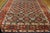 Mid-19th Century N.W. Persian Gallery Carpet ( 7' x 19'8" - 213 x 599 ) Antique Allover Floral Wool Hand Knotted Pile Blue...