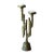 Brutalist Brass Candle Stick Designed by Horst Dalbeck - Tealight Holder For Sale