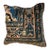 Pillow W/Antique Persian Rug Fragment, 1'4" X 1'4" For Sale
