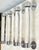 Charles Hollis Jones 1970s Lucite and Chrome Bar Pulls - Set of 4 For Sale - Image 4 of 12