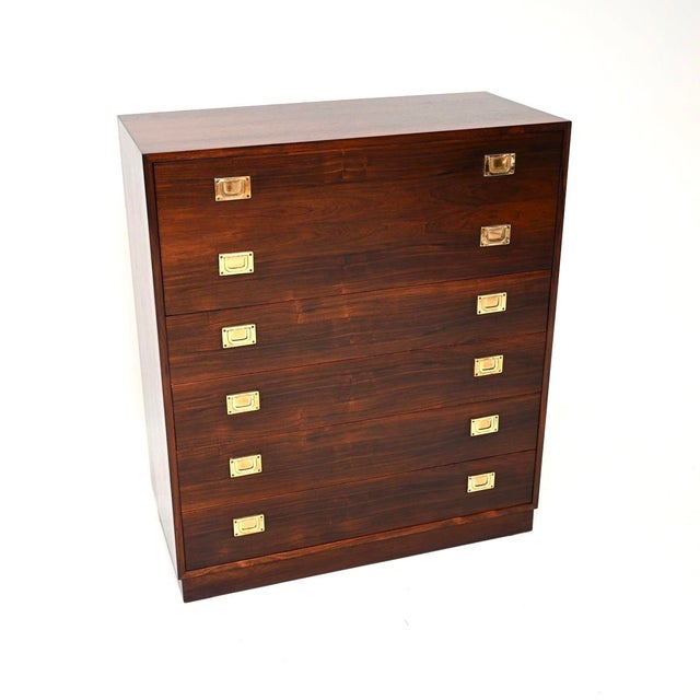 Vintage Danish Chest of Drawers with Secretary, 1960 For Sale - Image 11 of 11