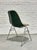 Vintage Herman Miller Eames Olive Green Upholstered Fiberglass Shell Chair – Stacking Wire Base, C. 1950's For Sale In New York - Image 6 of 10