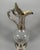 Mid 19th Century Antique Rococo Crystal and Silver Ewers, 1850, Set of 2 For Sale - Image 5 of 9