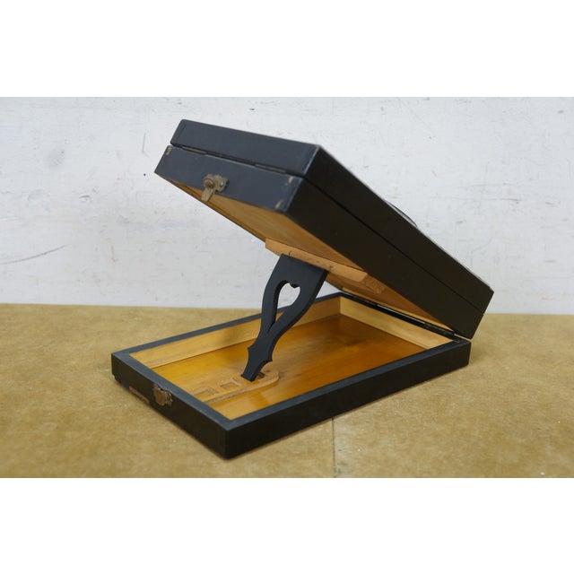 Late 19th Century Antique French Napoleon III Stereo Graphoscope Looking Glass Photo Magnifier For Sale - Image 5 of 16