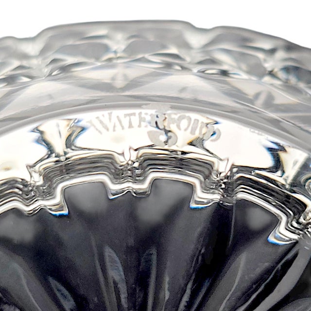 Waterford Hospitality Irish Lead Crystal Party Bowl With Box 5" For Sale - Image 13 of 15