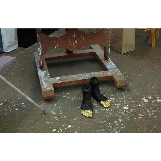 Life Size “Pair of Feet” Sculpture by Artist Mary K. Seyfarth, Signed, 8.5” Long For Sale - Image 10 of 11