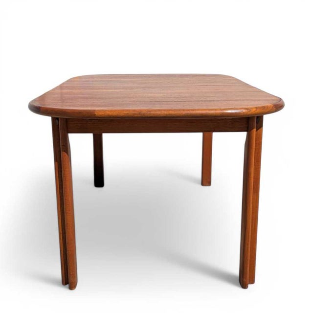 Danish Mid-Century Teak Butterfly-Leaf Dining Table, Mid-Century Modern, Scandinavian For Sale - Image 11 of 18