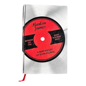 Winner of Man Booker Prize Marlon James Hardcover Book a Brief History of Seven Killings 2015 Special Edition Bob Marley
