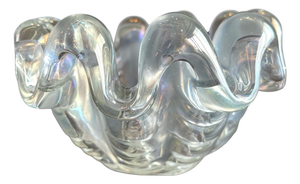 Murano Glass Bowl by Ercole Barovier for Barovier & Toso, Italy, 1940s