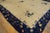 1920s Rectangle Hand Knotted Wool Antique Open Field Medallion Blue Large Rug For Sale In New York - Image 6 of 14