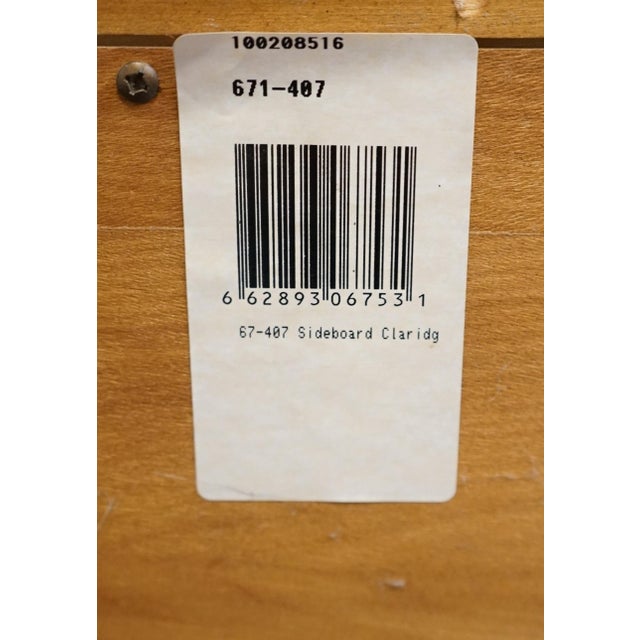 Century Furniture Solid Mahogany Traditional Chippendale Style Ball & Claw 42" Sideboard Buffet 671-407 For Sale - Image 14 of 14