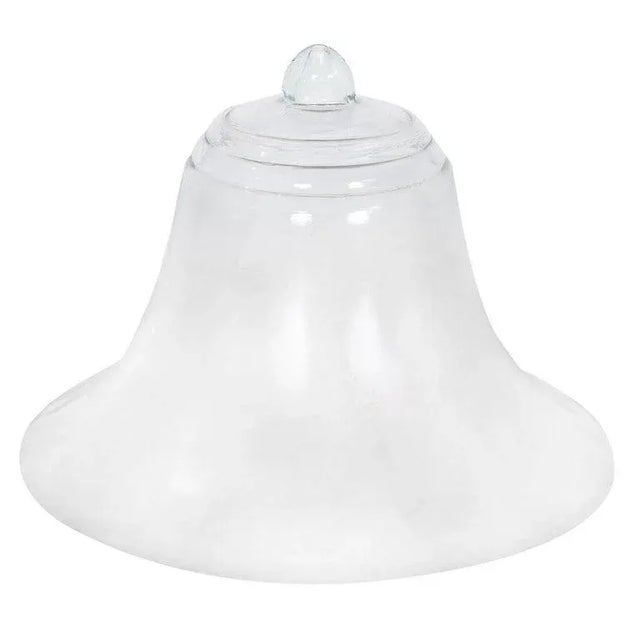 Glass 19th Century Antique French Hand Blown Glass Bell Shaped Garden Cloche For Sale - Image 7 of 7