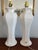 Ceramic Pair of Hollywood Regency White Lamps For Sale - Image 7 of 7