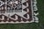 Textile 1980s Bohemian Style Handwoven Oushak Authentic Vintage Turkish Kilim Rug 4x6 Ft For Sale - Image 7 of 9