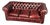 Oxblood Leather Chesterfield Sofa, 2002 For Sale