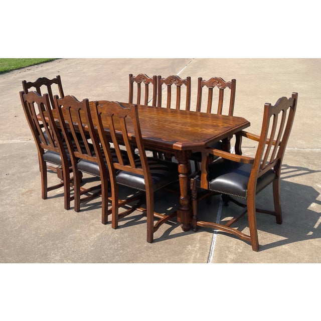 French Country Dining Table - Seats 8 For Sale - Image 12 of 12
