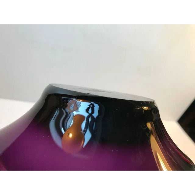 Purple Murano Glass Dish from Seguso, 1970s For Sale - Image 9 of 11