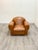 Animal Skin Pair of Vintage Leather Chairs For Sale - Image 7 of 10