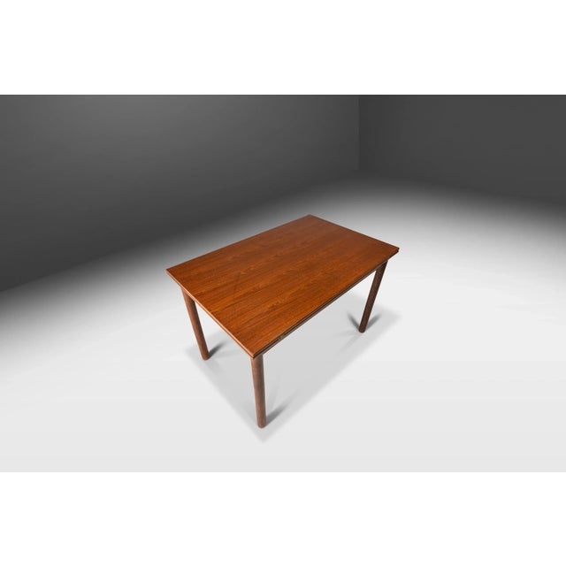 Mid-Century Modern Mid-Century Modern Extension Flip-Flap Folding Dining Table in Walnut in the Manner of Folke Ohlsson, Usa, C. 1960s For Sale - Image 3 of 12