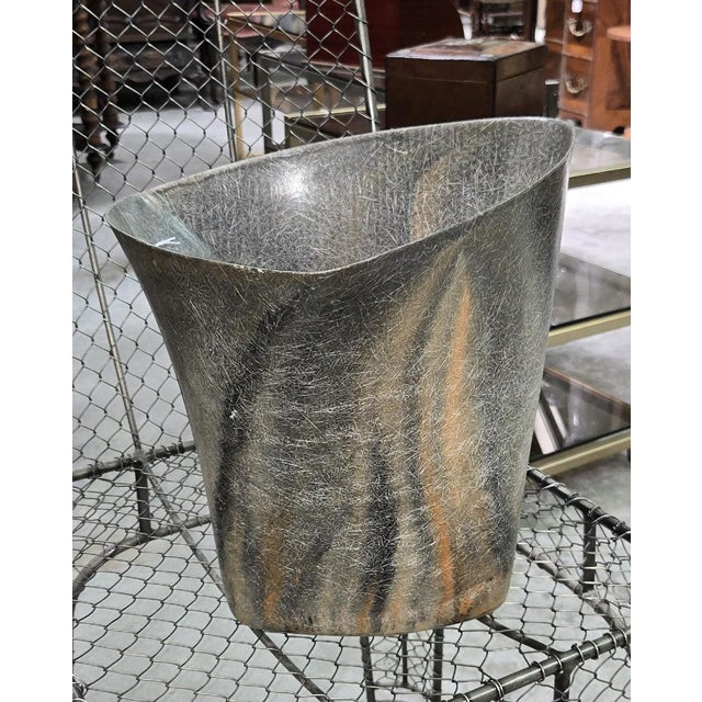 Fiberglass Office Wastebasket, 1950s For Sale - Image 6 of 6