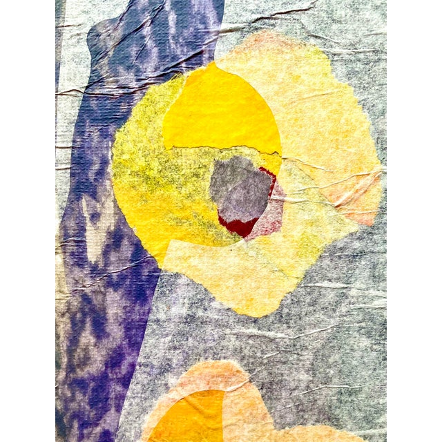 Maria Donata Papadia, Calicanto, Mixed Media Paper Collage For Sale - Image 6 of 12