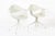 White Mid Century Swag Chairs by George Nelson for Herman Miller For Sale - Image 11 of 13