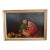 Framed Vintage Judaica Oil Painting on Canvas For Sale