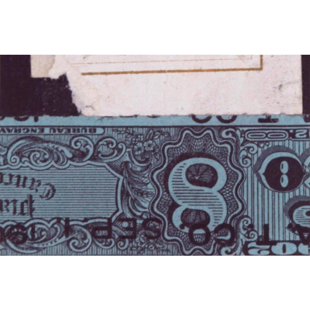 Contemporary "No. 2169" Contemporary Miniature Collage by Michael Pauker For Sale - Image 3 of 5