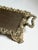 Vintage Victorian Style Brass Vanity Tray With Claw Feet For Sale - Image 4 of 10