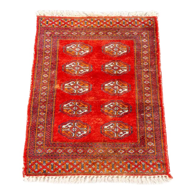 Persian Turkmen Prayer Rug, 2' 11" X 2' For Sale