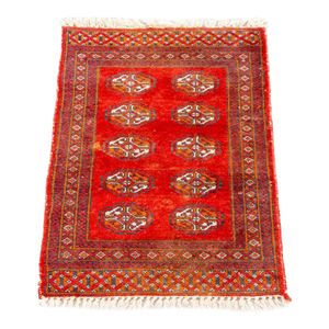 Persian Turkmen Prayer Rug, 2' 11" X 2'