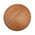 Mid-Century Solid Teak Turned Serving Bowl, Scandinavian Modern 10" For Sale - Image 9 of 9