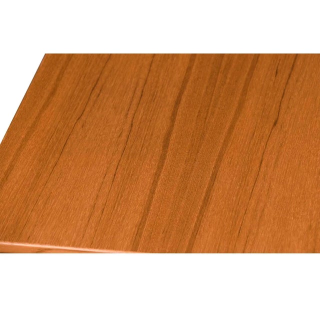1970s Danish Mid Century Modern Teak Nesting Tables - Set of 3 For Sale - Image 10 of 11