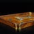 Wood Vintage Rosewood Tray With Mother-of-Pearl Dragon - Brass Mounted Tea Tray For Sale - Image 7 of 9