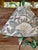 Vintage Sculptural Palm Tree Tole Lamp With Tropical Jungle Shade For Sale In Naples, FL - Image 6 of 12