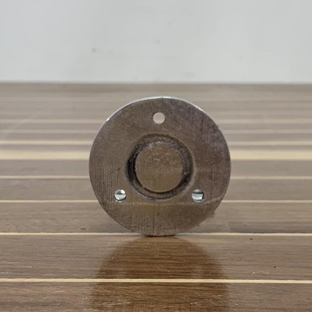 Late 20th Century Aluminum Handrail Bracket | Chairish
