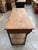 Wood 19th Century Oak Counter with Glass Top For Sale - Image 7 of 11
