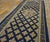 Early 19th Century 1800s Blue Navy Geometric Greek Key Antique Chinese Ningxia Hallway Runner Rug For Sale - Image 5 of 8