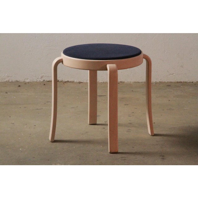 Vintage Stool by Rud Thygesen & Johnny Sørensen, 1980s For Sale - Image 11 of 11