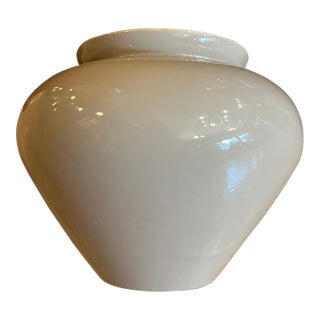 Large Taupe Vintage Haeger Planter / Vase For Sale