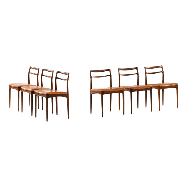 Dining Chairs from Johannes Andersen, 1960s, Set of 6 For Sale