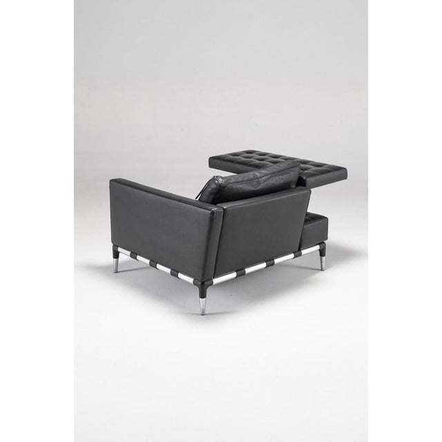 Prive Leather Lounge Chairs by Phillippe Starck for Cassina, Italy, 2010s, Set of 3 For Sale - Image 6 of 18