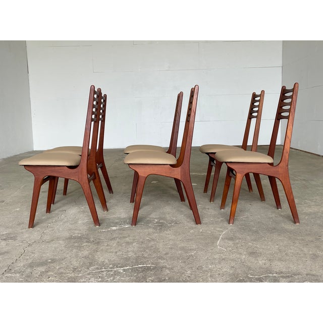 Vintage Danish Teak Dining Chairs from Boltinge Stolefabrik, 1960s, Set of 6 For Sale - Image 9 of 10