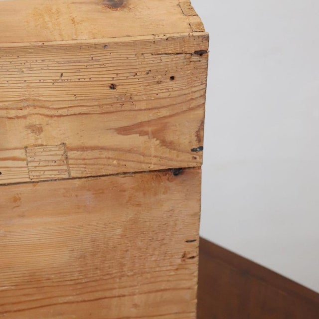 Antique Walnut Nightstand with Two Drawers, 1700s For Sale - Image 5 of 11