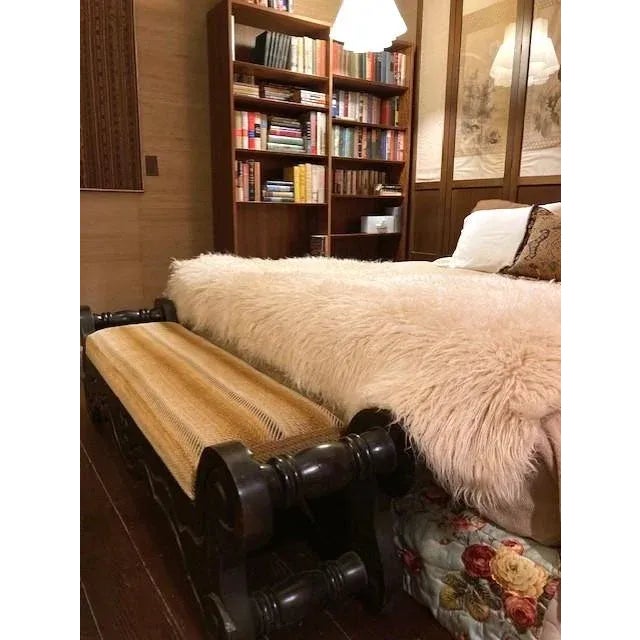 Vintage 1970s Wool Flokati Shag Bed Cover For Sale - Image 4 of 5