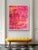 Large Original Signed Abstract Painting "Golden Hour in Pink" by Arlene Carr For Sale In New York - Image 6 of 6