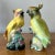 Mid 20th Century Vintage Regency Glazed Ceramic Birds - Set of 2 For Sale - Image 5 of 6