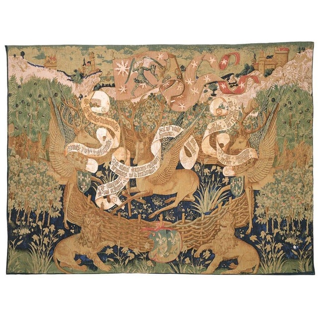This tapestry was originally woven in the middle of the fifteenth century for Charles VII (1403-1461), King of France from...