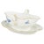Porcelain Sauce Boat with Blue Floral Motifs and Gilt Accents by Meissen, Germany For Sale - Image 5 of 5