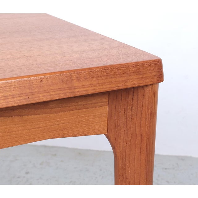 Extendable Dining Table by Henning Kjærnulf for Vejle Stølefabrik, 1960s For Sale - Image 10 of 12